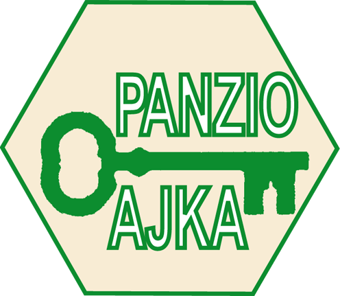 Panzio-Ajka_green_logo